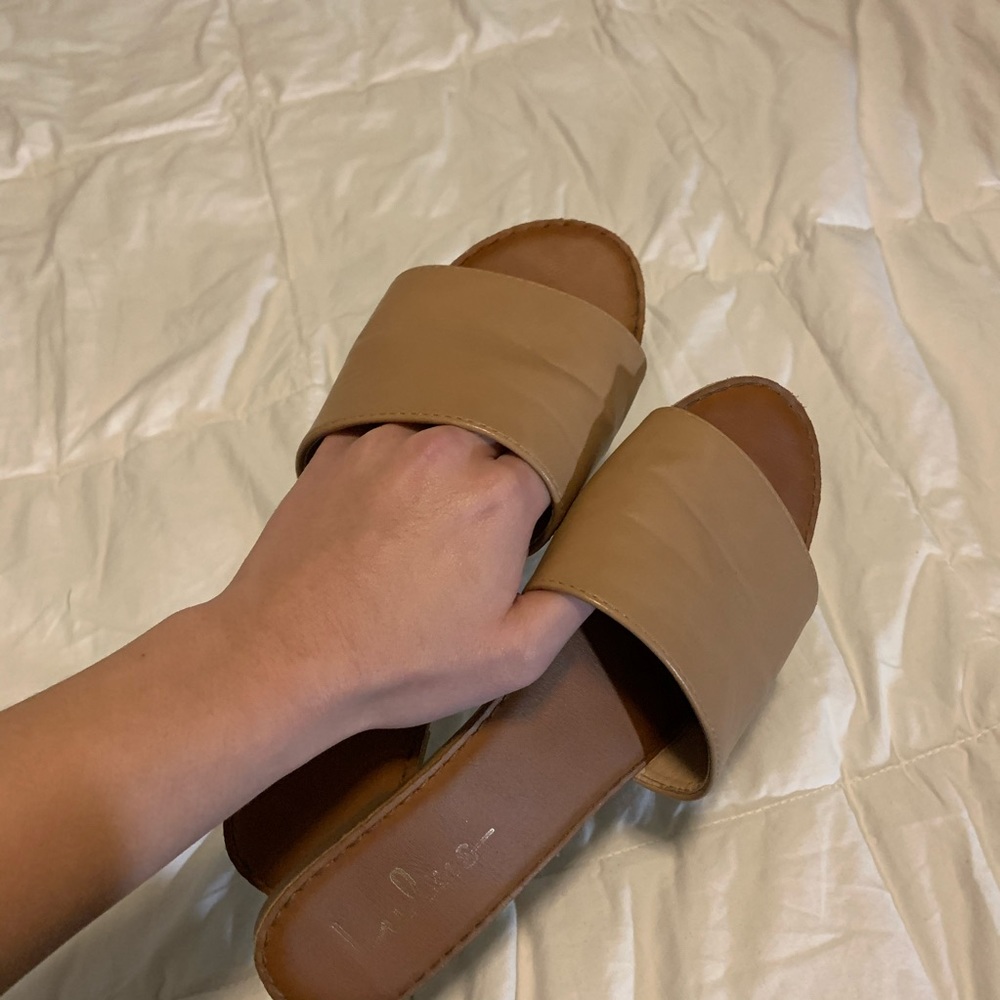 Tan Lulu’s Sandals